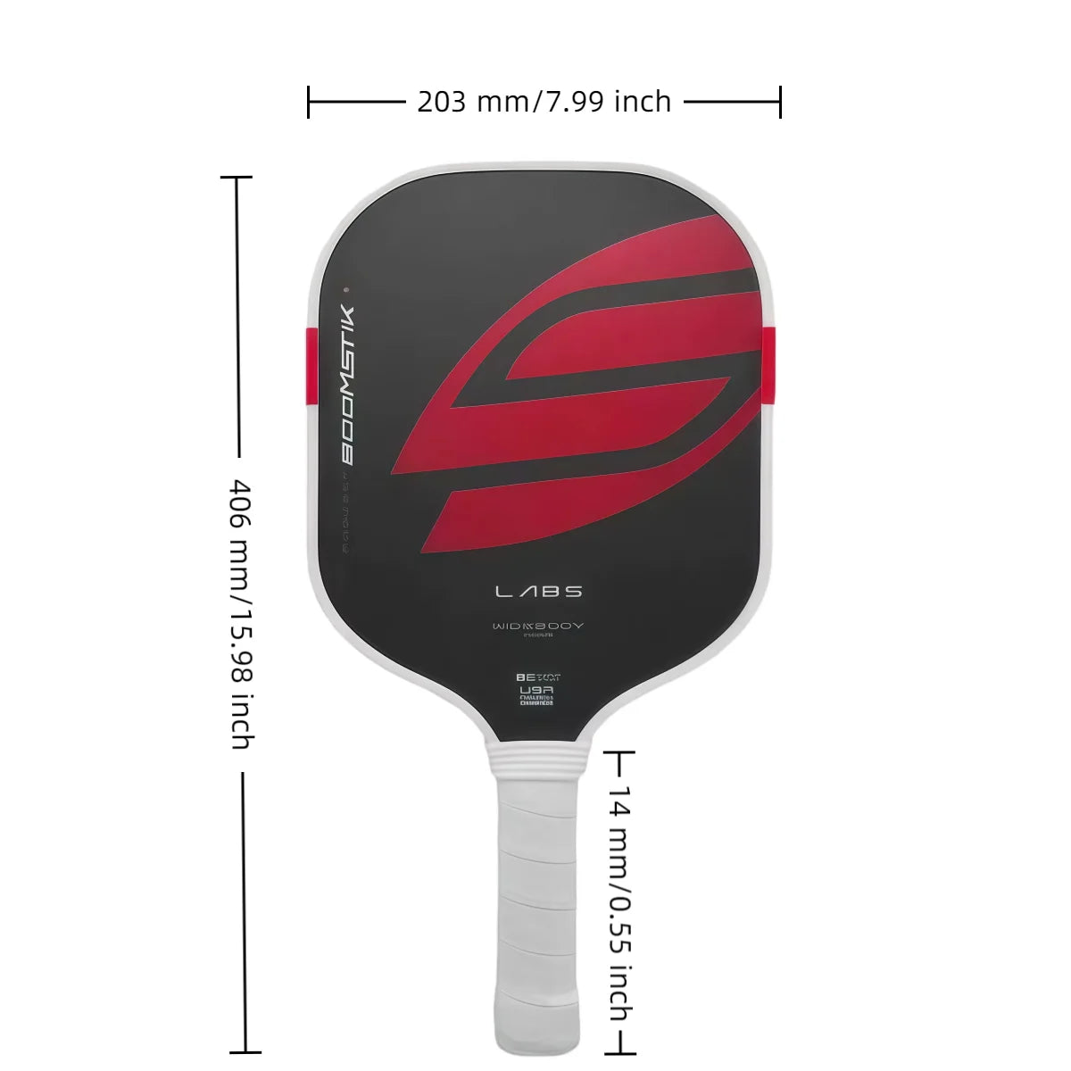 SLK-Style T700 Carbon Fiber 5th Gen Pickleball Paddle, Boomstick Core, Hot-Pressed