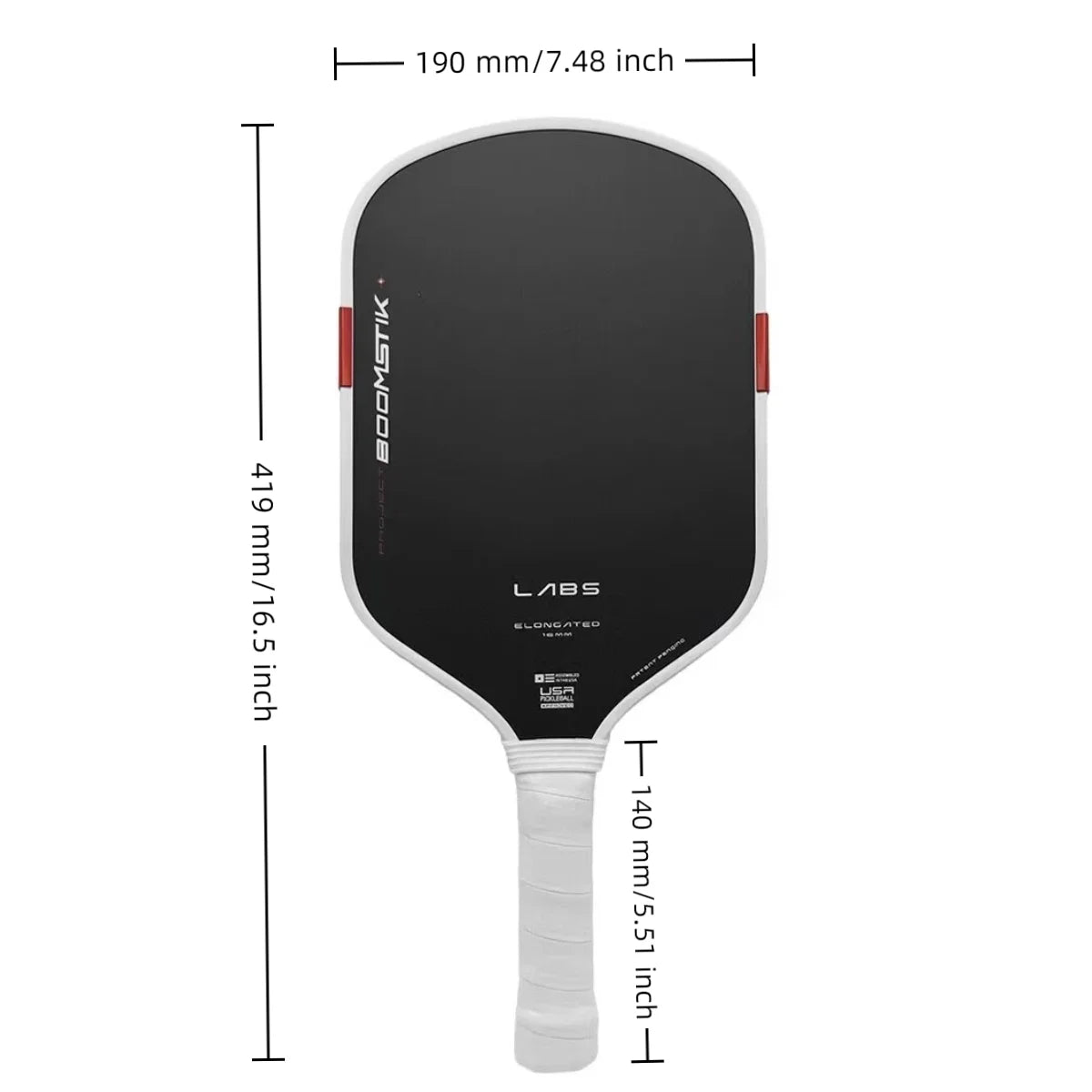 SLK-Style T700 Carbon Fiber 5th Gen Pickleball Paddle, Boomstick Core, Hot-Pressed