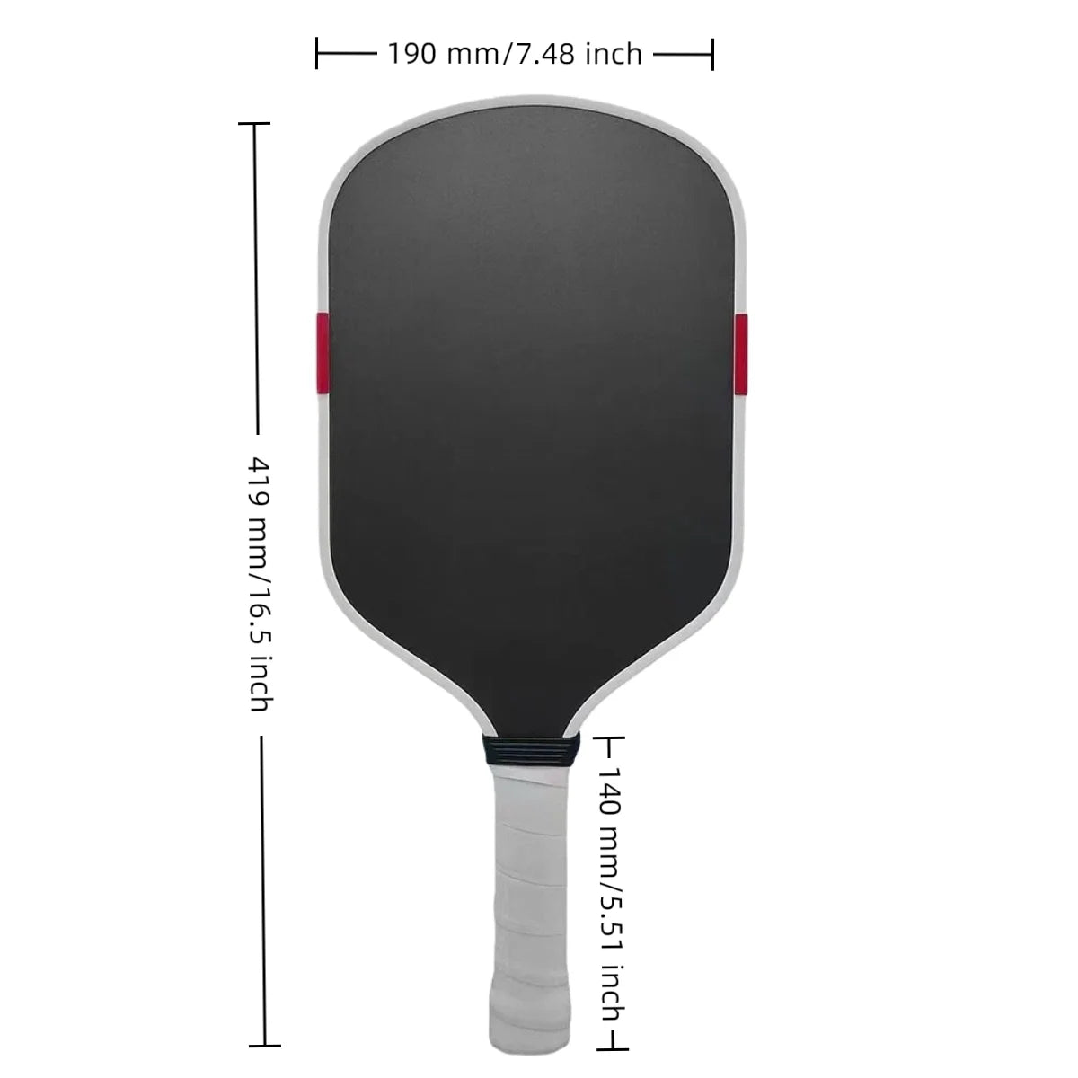 SLK-Style T700 Carbon Fiber 5th Gen Pickleball Paddle, Boomstick Core, Hot-Pressed