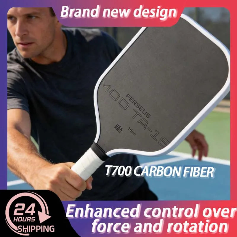 MOD TA-15 Player's Edition Pickleball Racquet High Quality T700 Carbon Fiber Material for Professional Power and Spin